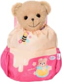 Baby Born Puppen Rucksack Bärrucksack Bunt Honigbienen-Print Bild 1