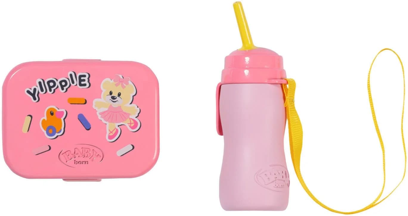 Zapf Creation Baby Born Kindergarten Rucksack Set 3-tlg. Gelb/Rosa - Bild 3