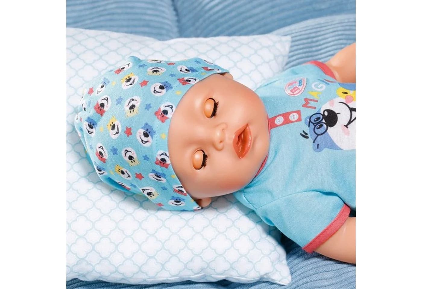 Zapf Creation BABY born Magic Boy 43cm Puppe mit Schlafaugen und Trinkfunktion - Bild 4