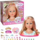 BABY BORN Sister Styling Head Prinzessin Frisier- & Schminkkopf Rosa mit Zubehör Bild 2