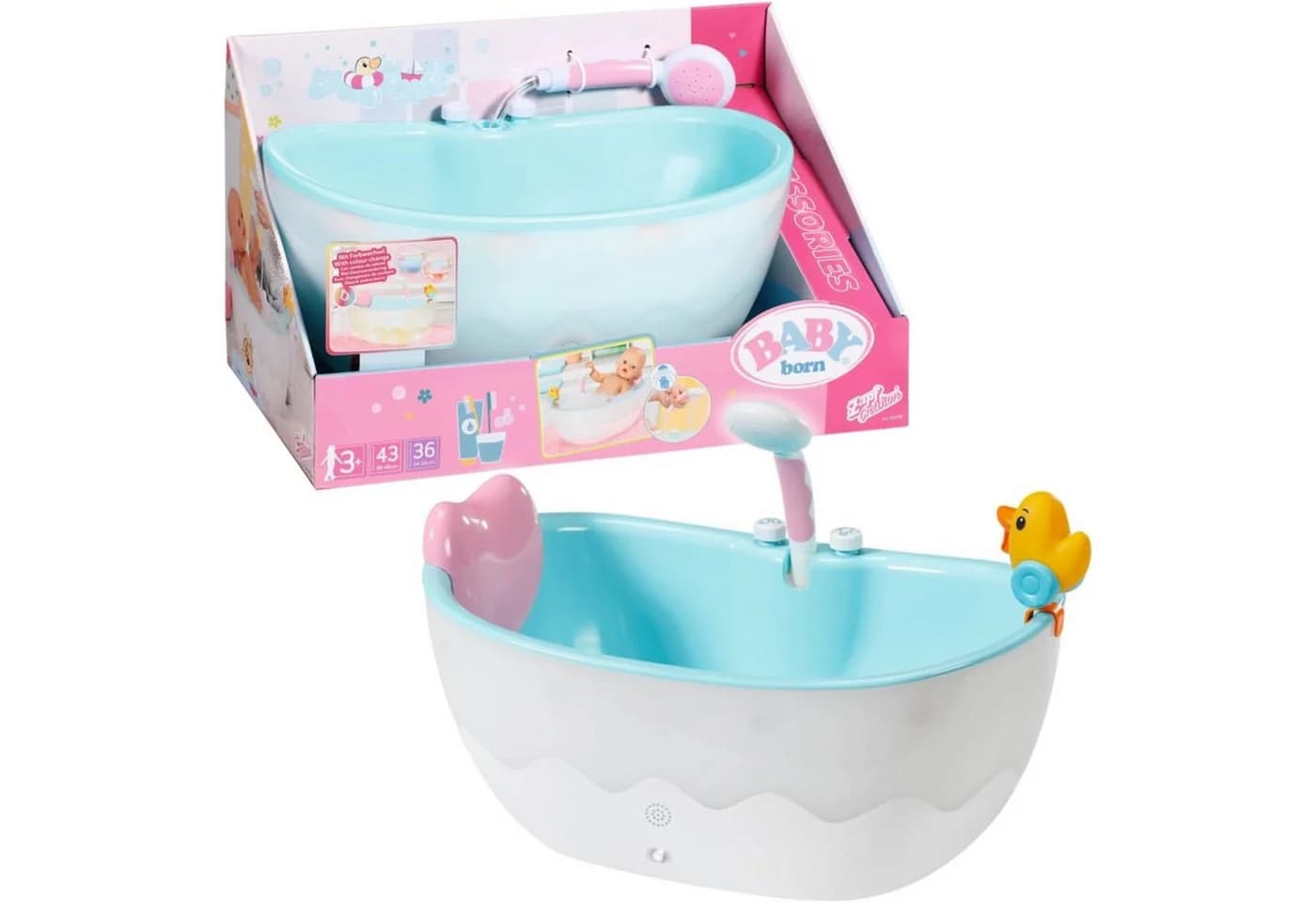 Zapf Creation® BABY born Badewanne mit Licht- und Soundeffekten - Bild 2