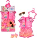 Baby Born Puppenkleidung Fahrrad Outfit 43 cm Pink Orange Bild 2