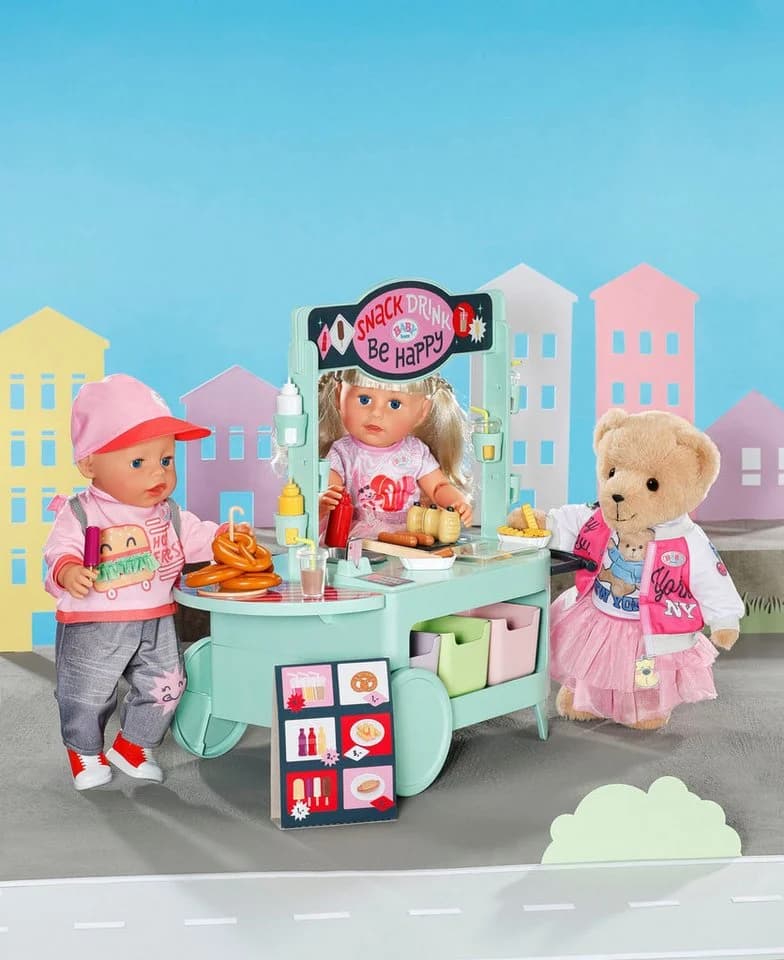BABY BORN Puppentisch Snack Shop Bunt mit Soundeffekt - Bild 3