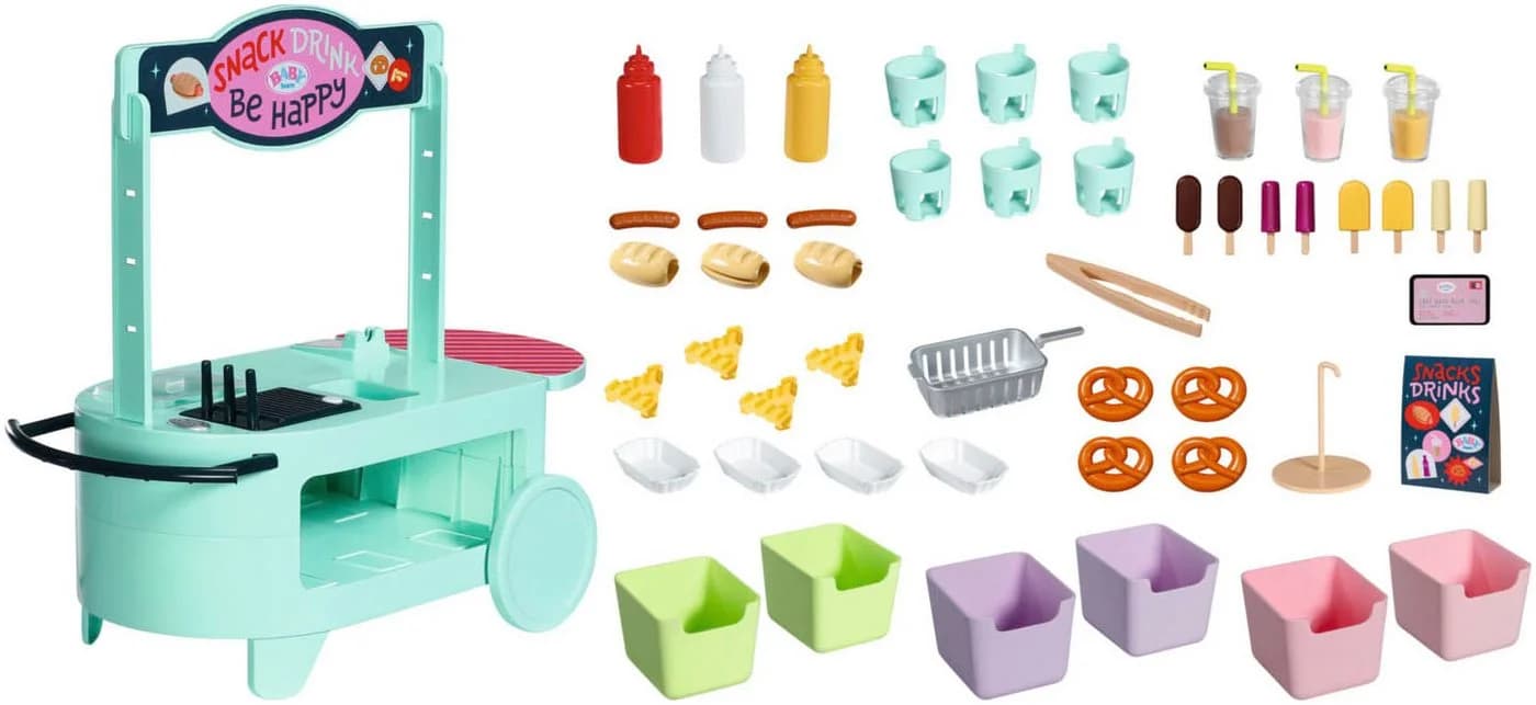 BABY BORN Puppentisch Snack Shop Bunt mit Soundeffekt - Bild 5