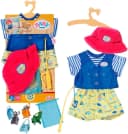 Baby Born Puppenkleidung Teddys Angler-Outfit Bunt Pink Bild 2