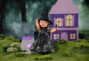 BABY Born Puppenkleidung Hexenkleid Bunt mit Besen und Hut Bild 3