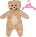 Baby Born Puppenkleidung Bär Kuschelanzug 43 cm Beige Bild 1