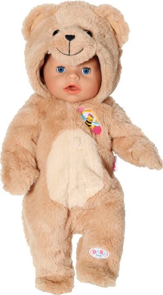Baby Born Puppenkleidung Bär Kuschelanzug 43 cm Beige - Bild 3