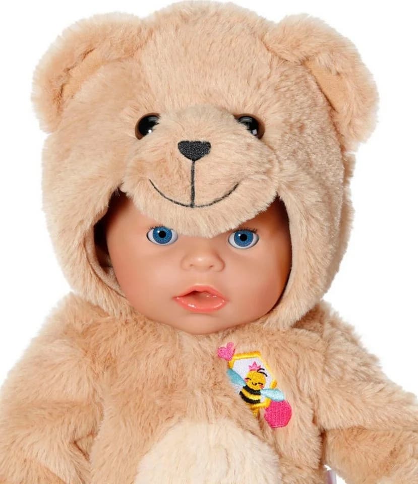 Baby Born Puppenkleidung Bär Kuschelanzug 43 cm Beige - Bild 5
