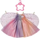 Baby Born Puppenkleidung Regenbogen Kleid 43 cm mit Flügeln Bild 1