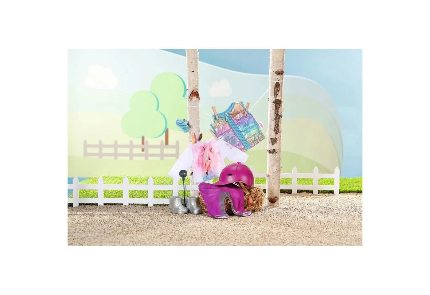 Zapf Creation® BABY born Deluxe Reitoutfit 43cm - Bild 5