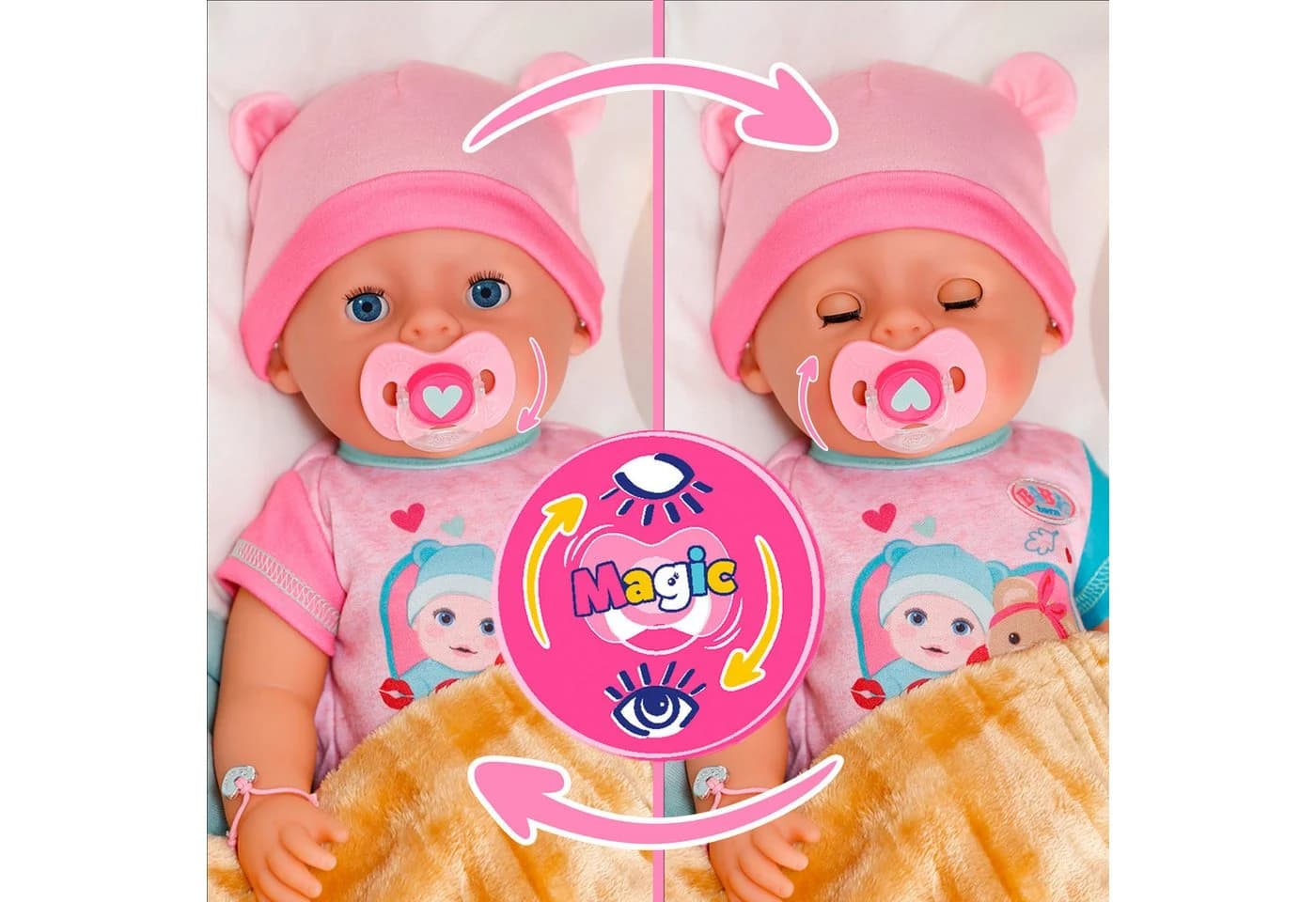 Babypuppe BABY BORN Emma 43 cm mit magischen Funktionen - Bild 4
