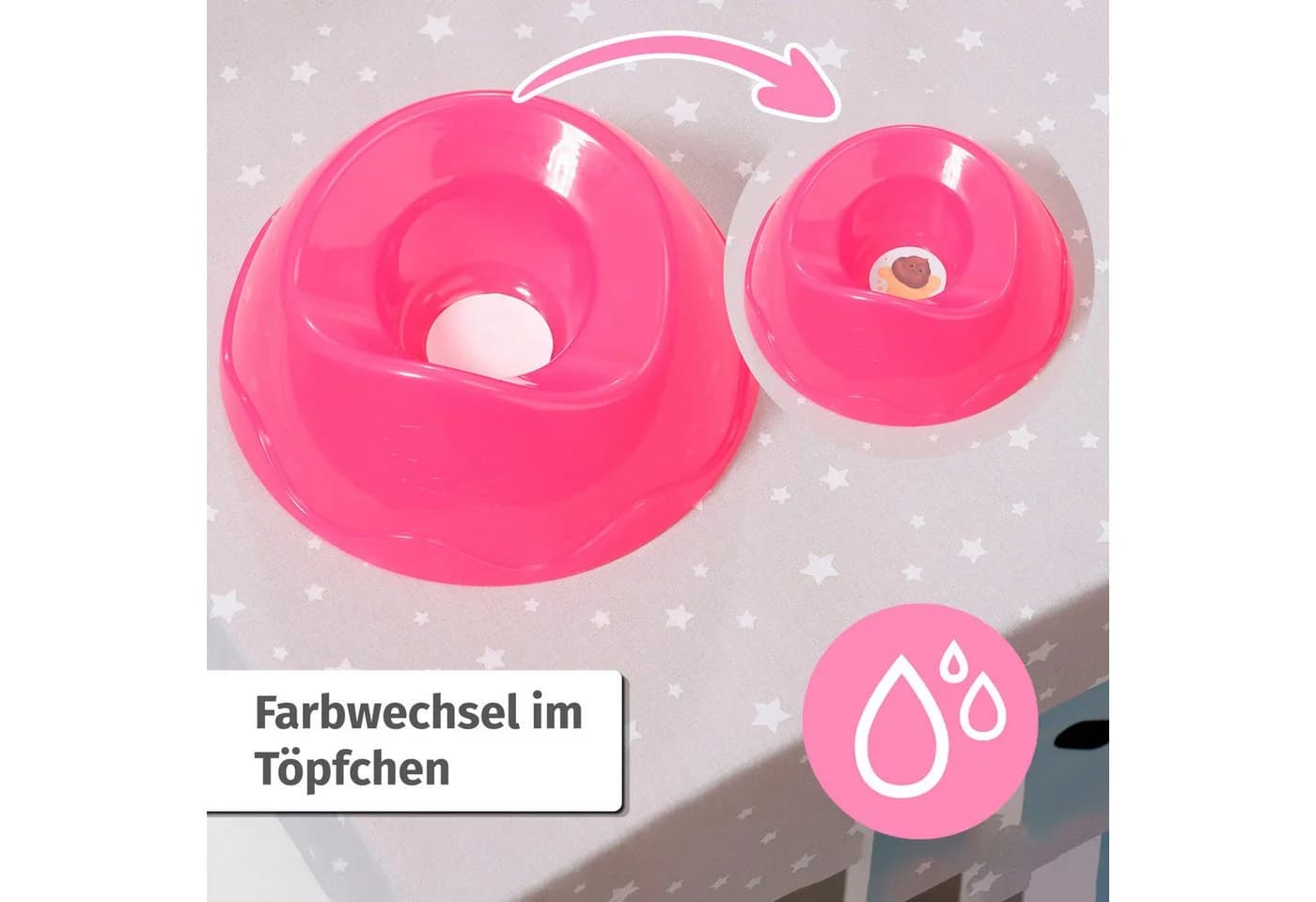 Babypuppe BABY BORN Emma 43 cm mit magischen Funktionen - Bild 5