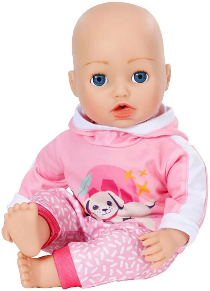 Baby Born Puppenkleidung Jogginganzug Rosa Bunt 43cm