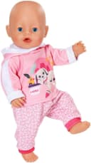 Baby Born Puppenkleidung Jogginganzug Rosa Bunt 43cm Bild 3