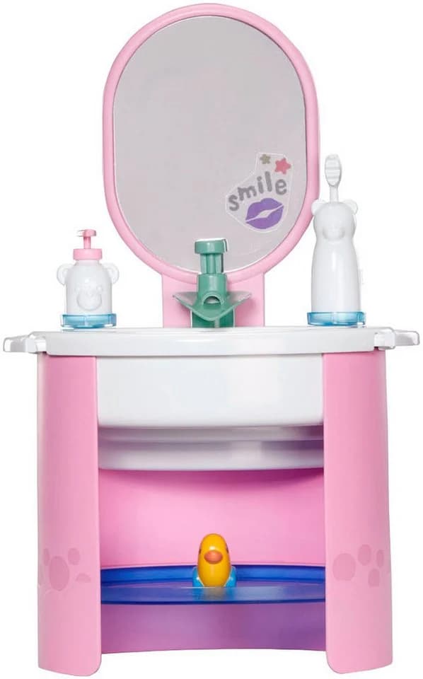 BABY BORN Puppenwaschtisch Rosa mit Wasserpumpe - Bild 2