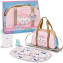 Baby Born Puppen Wickeltasche Blumen Rosa Bild 2