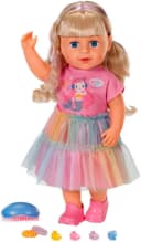 BABY BORN Babypuppe Carla 43 cm Rosa mit Styling-Zubehör Bild 2