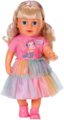 BABY BORN Babypuppe Carla 43 cm Rosa mit Styling-Zubehör Bild 3
