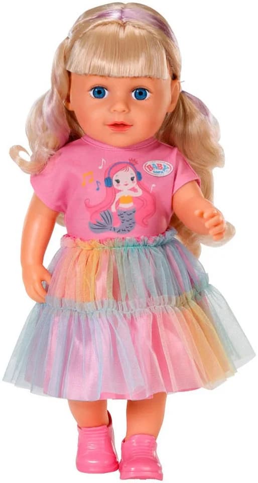 BABY BORN Babypuppe Carla 43 cm Rosa mit Styling-Zubehör - Bild 3