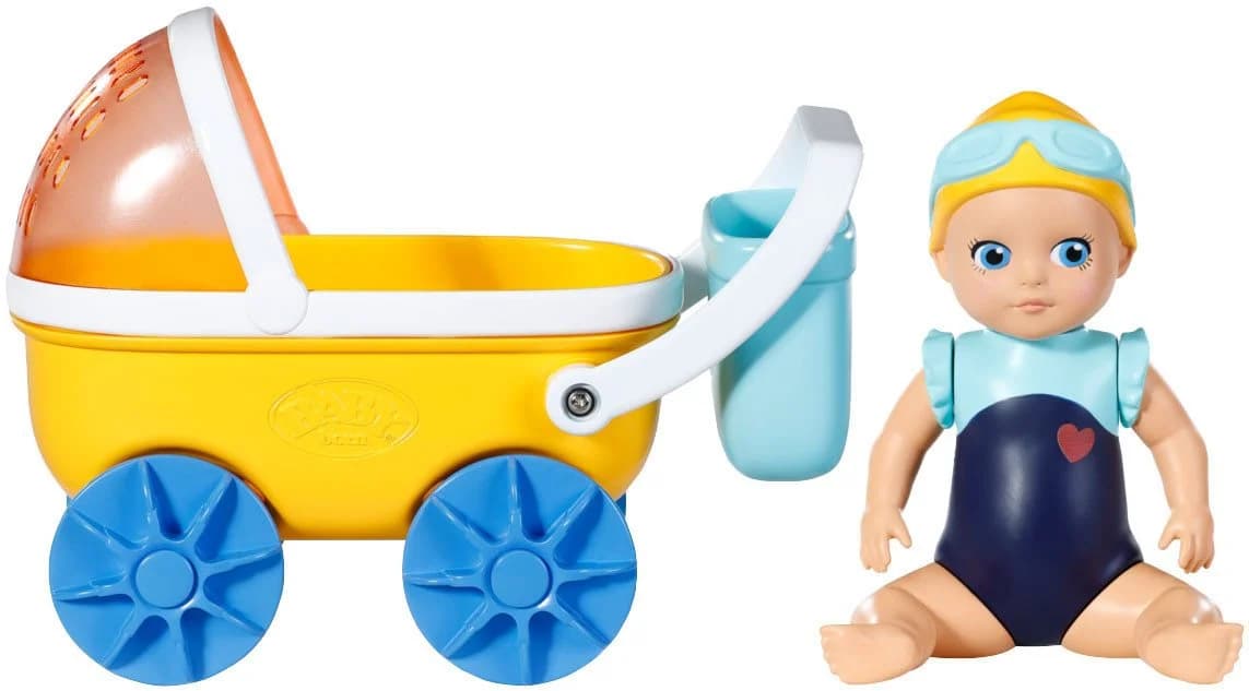 BABY BORN Splish Splash Kinderwagen mit Emma Bunt Badespielzeug - Bild 2