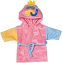 Baby Born Puppenkleidung Bademantel Rosa Blau Orange 43 cm Bild 2