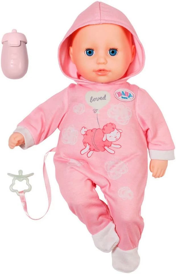BABY BORN Babypuppe Hannah Spiel mit mir 36 cm Rosa Interaktiv - Bild 2