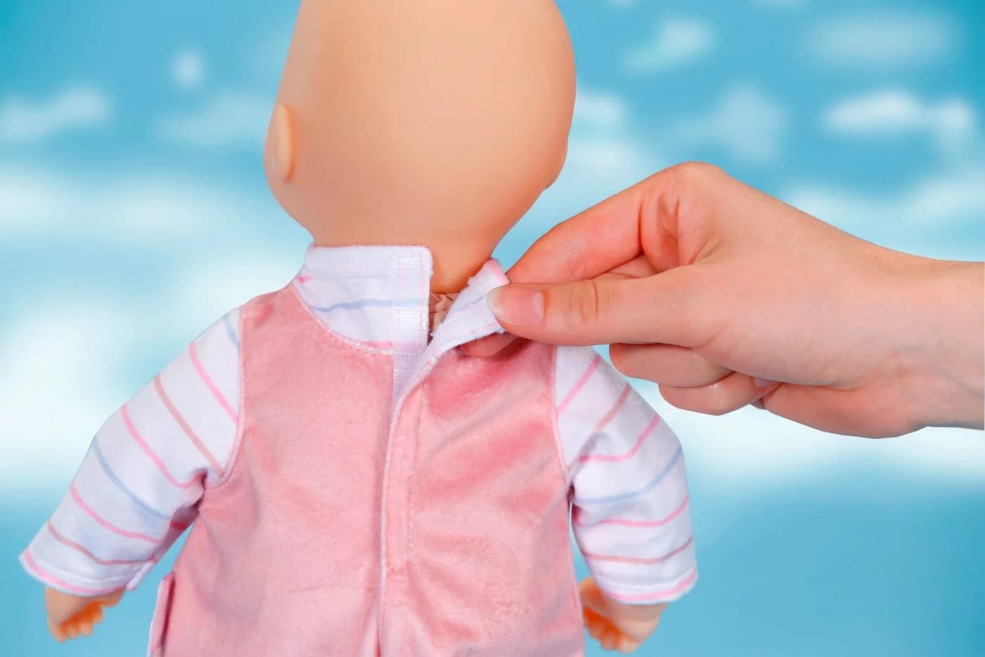 Baby Born Puppenkleidung Strampler Aprikose 36 cm Zirkus-Motiv