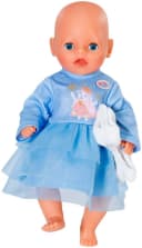 Baby Born Puppenkleidung Winterkleid 36 cm Set Blau Bild 3