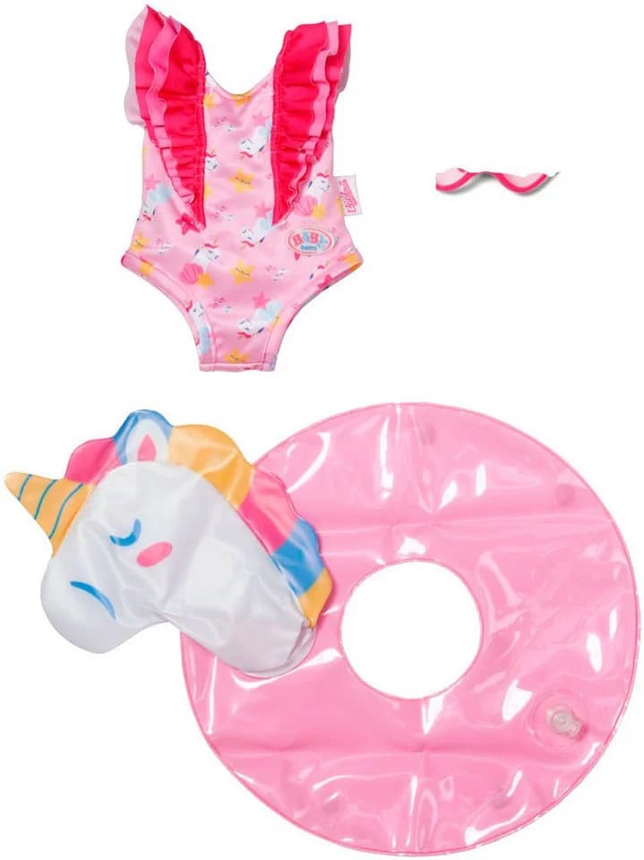 Baby Born Puppenkleidung Schwimm-Set Einhorn Rosa 43 cm - Bild 2