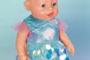 Baby Born Puppenkleidung Meerjungfrau-Outfit Bunt Pailletten Bild 3