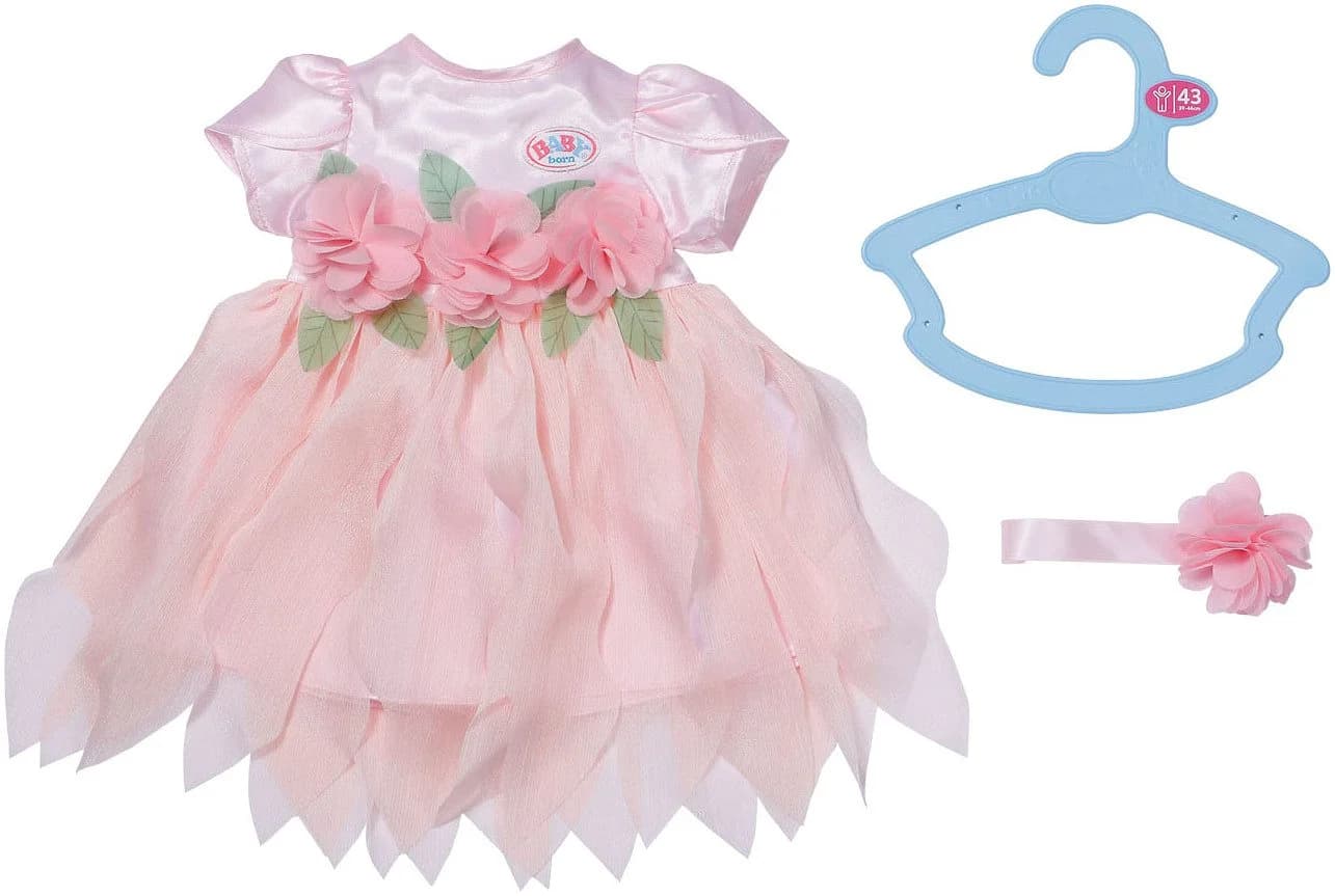 Baby Born Puppenkleidung Blumenfee-Outfit Rosa 43cm - Bild 2