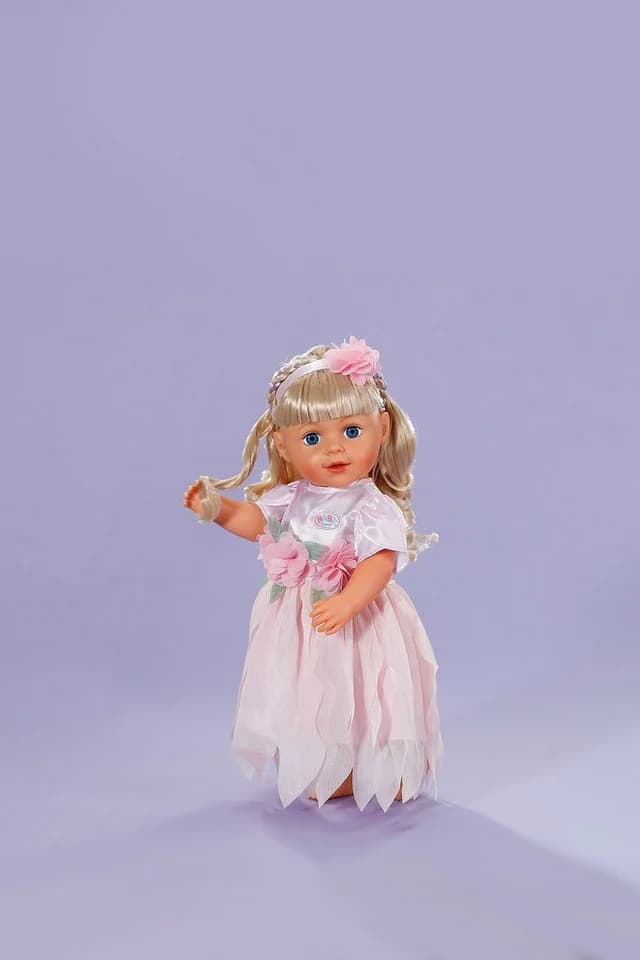 Baby Born Puppenkleidung Blumenfee-Outfit Rosa 43cm - Bild 5