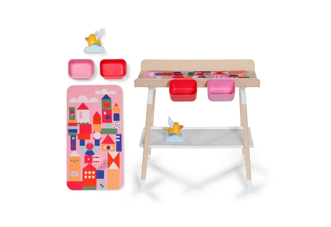 Baby Born Puppenwickeltisch Rosa Scandi-Design - Bild 3