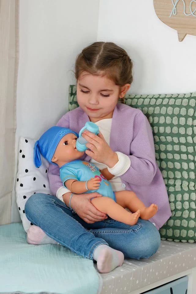 Baby Born Babypuppe Jonas Click & Play 43cm Blau - Bild 3