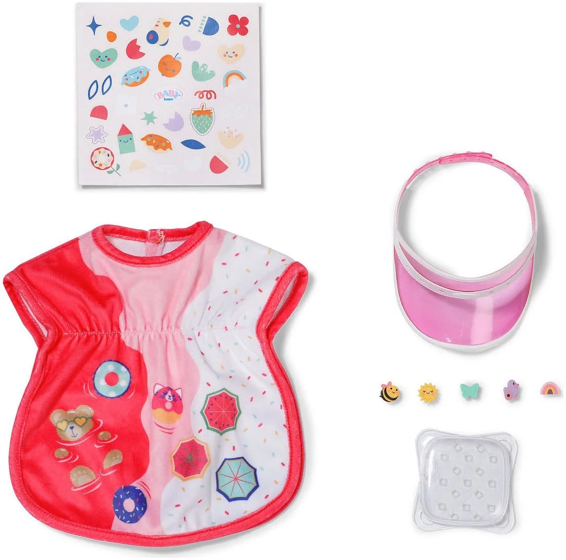 Baby Born Puppenkleidung Strand-Outfit Bunt - Bild 2