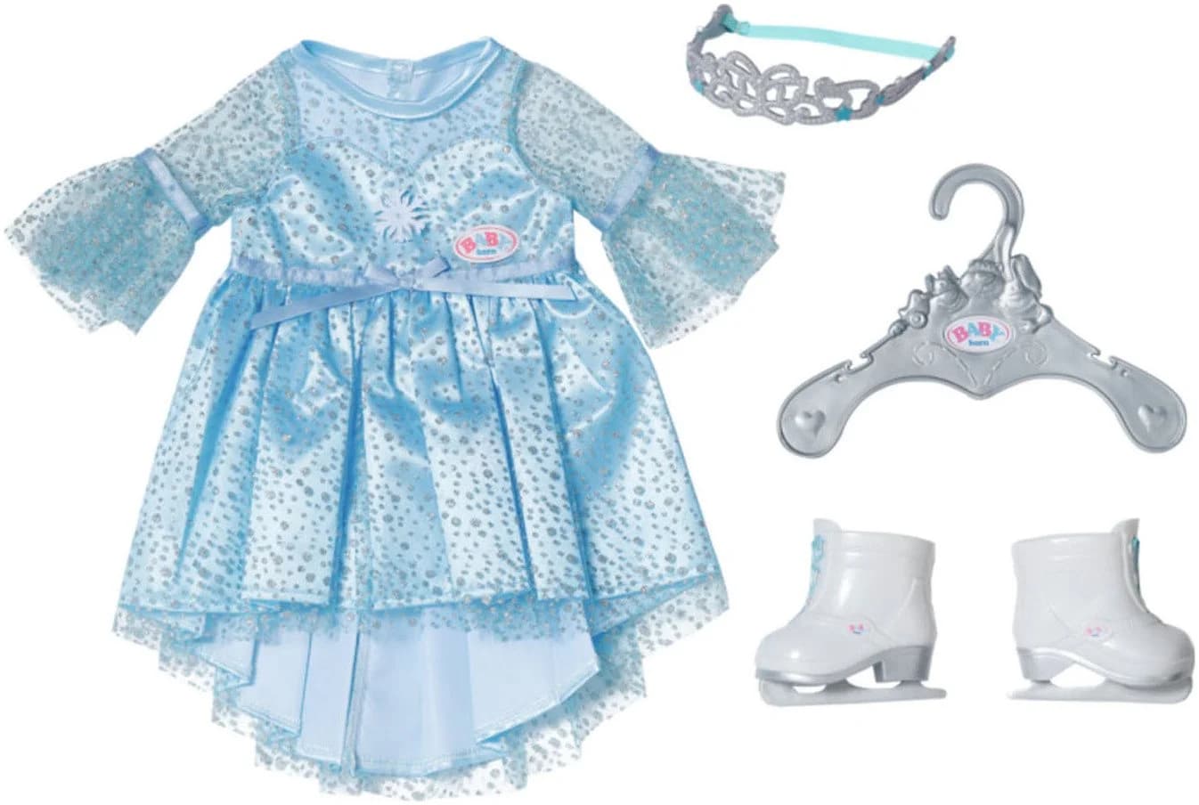 Baby Born Puppenkleidung Eisprinzessinnen-Set 43cm mit Tiara - Bild 2