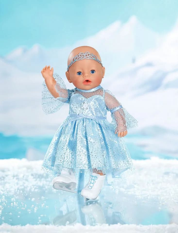 Baby Born Puppenkleidung Eisprinzessinnen-Set 43cm mit Tiara - Bild 5