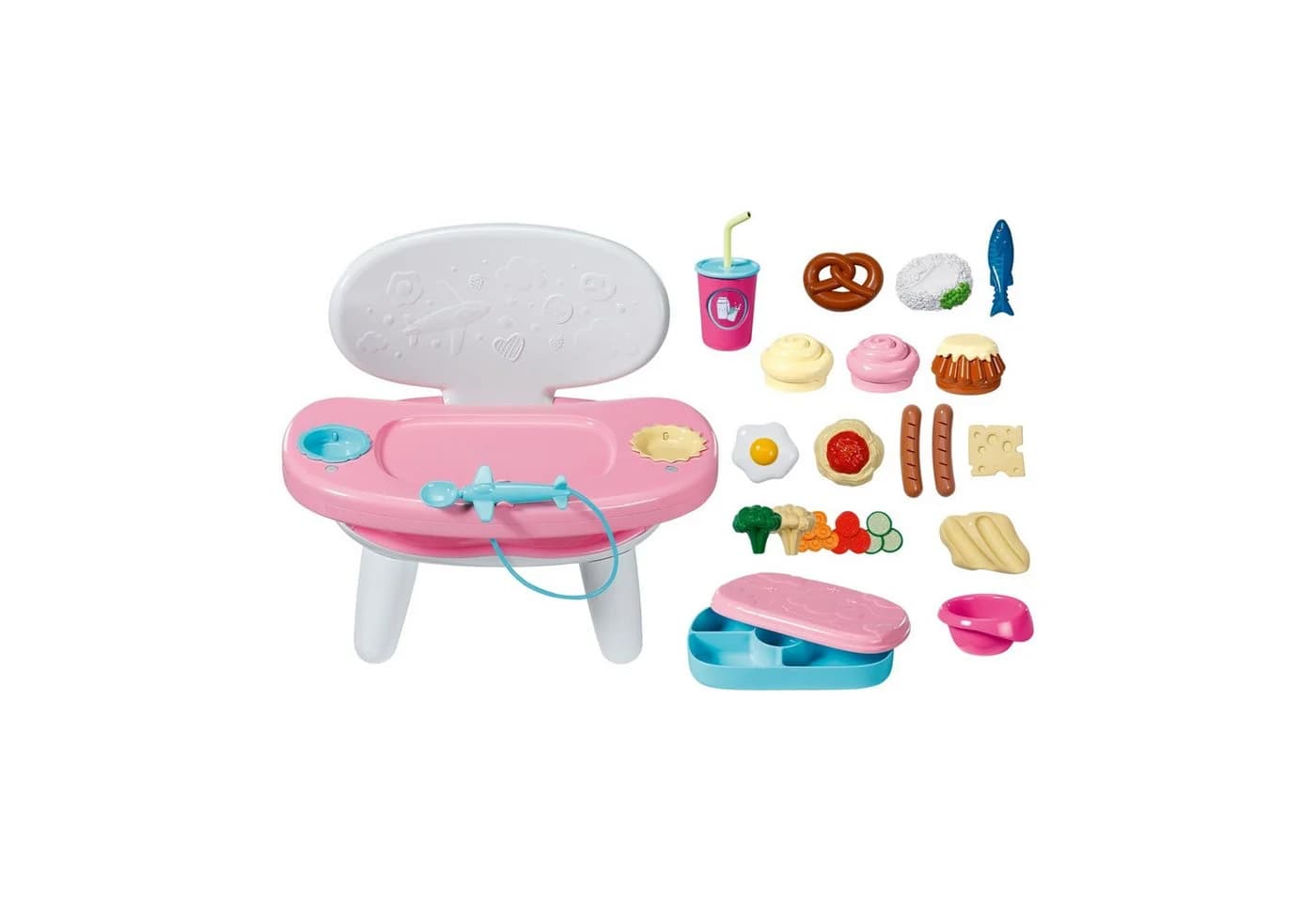 Zapf Creation BABY born Füttertisch mit Licht- und Soundfunktion