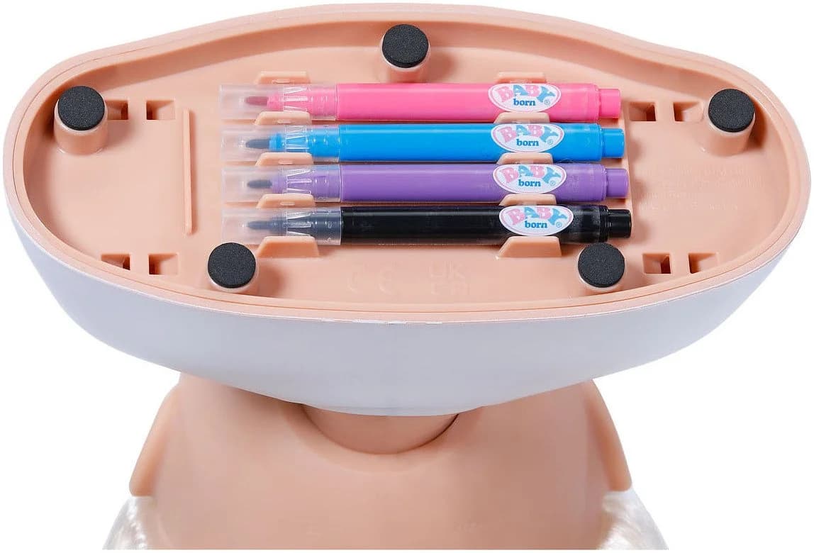 BABY BORN Stylingkopf Kreativ Frisierkopf bunt - Bild 3