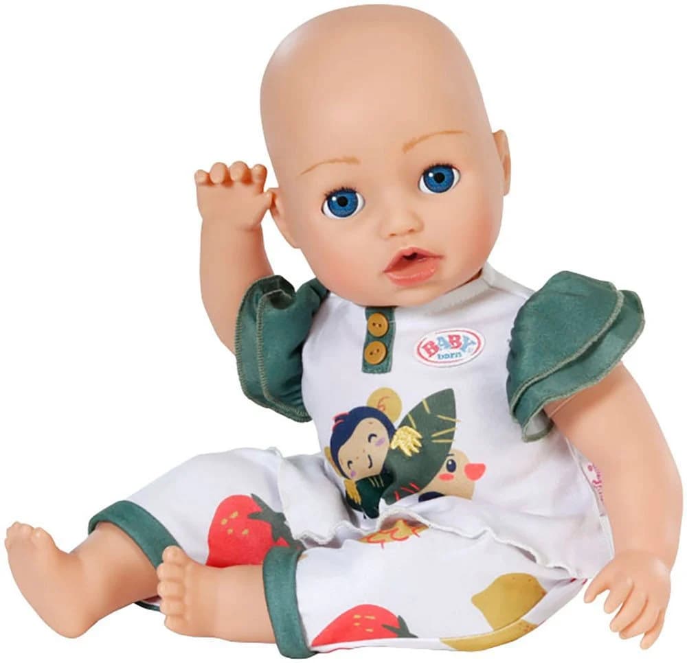 Baby Born Puppenkleidung Äffchen Outfit Bunt 43 cm mit Kleiderbügel
