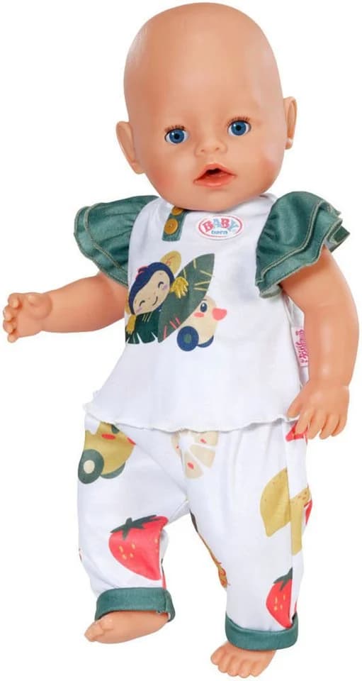 Baby Born Puppenkleidung Äffchen Outfit Bunt 43 cm mit Kleiderbügel - Bild 4