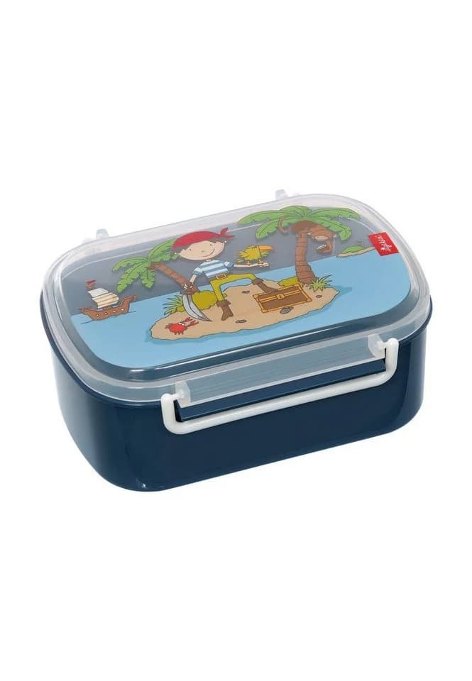 Sigikid Lunchbox Brotdose mit Rohkostschälchen Blau - Bild 2