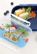 Sigikid Lunchbox Brotdose mit Rohkostschälchen Blau Bild 3