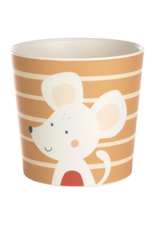 Sigikid Kindertasse Maus rPET Goldgelb 4 Freunde - Bild 2