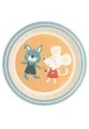 SIGIKID Teller Yellow, Hase und Maus 21,5 cm Gelb Bild 2