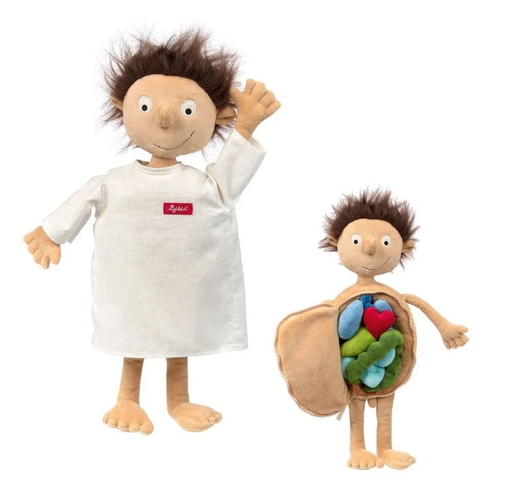 Sigikid Stoffpuppe PlayQ Erwin zum Forschen und Entdecken - Bild 3