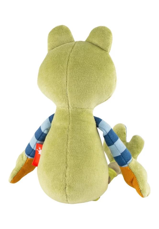 Sigikid Kuscheltier Patchwork Sweety Frosch Bunt/Grün