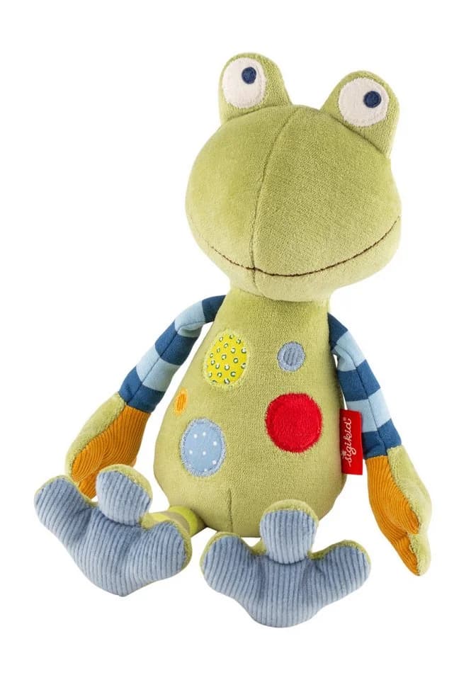 Sigikid Kuscheltier Patchwork Sweety Frosch Bunt/Grün - Bild 2