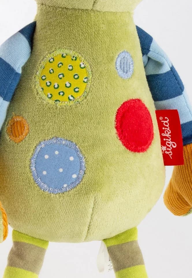 Sigikid Kuscheltier Patchwork Sweety Frosch Bunt/Grün - Bild 4